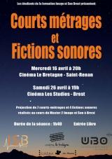 Courts métrages et fictions sonores